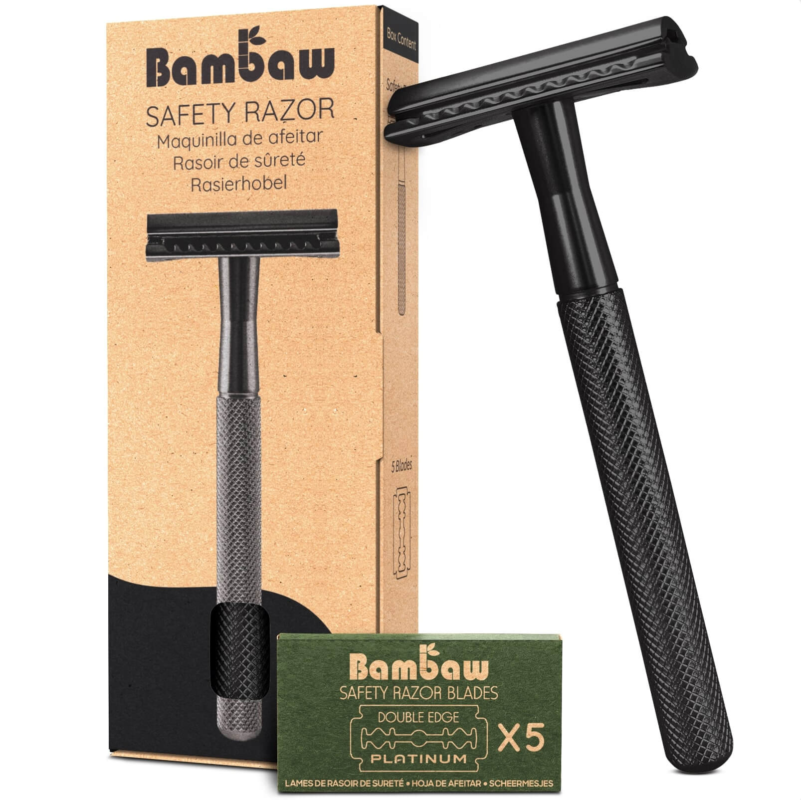 Metal Safety Razor - The Plastic Free Co.
